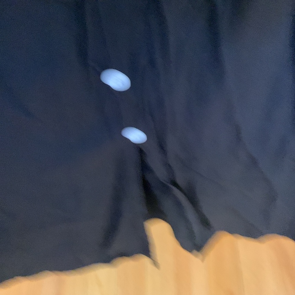 BloomChic Black Dress with White Buttons - Picture 5 of 8